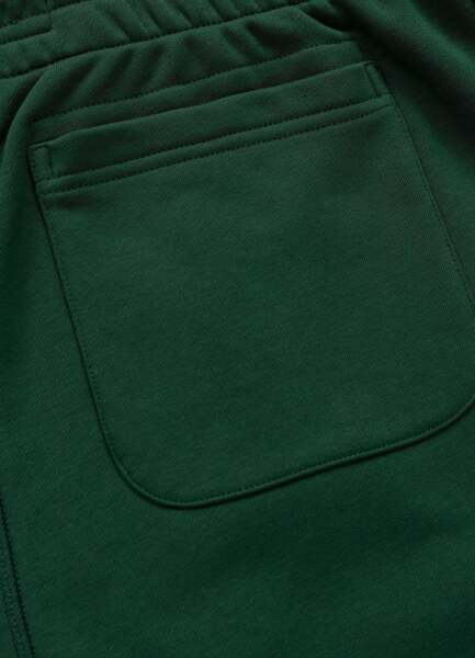 PIT BULL "BADGER" Men's Sweat Shorts - Dark Green