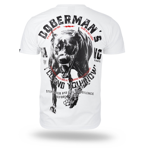 Dobermans Aggressive T-shirt "BIGDOG TS406" - white