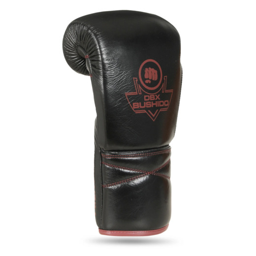 Wiązane rękawice Bushido wielowarstwowe "ProFighter Bordeaux" - Legacy Series