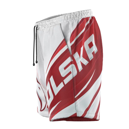 Szorty sportowe Extreme Hobby | POLSKA ULTIMATE - biały
