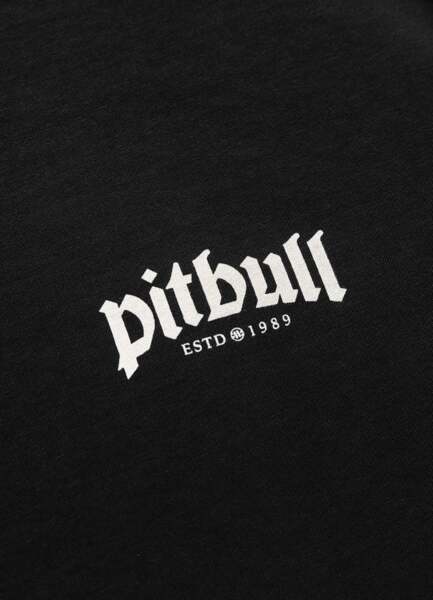Koszulka washed PIT BULL O'SIDE - czarny