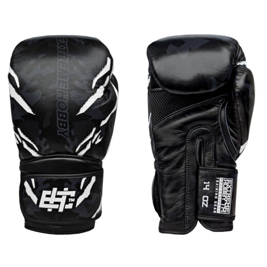 Rękawice bokserskie Extreme Hobby | BLACK PANTHER - biały