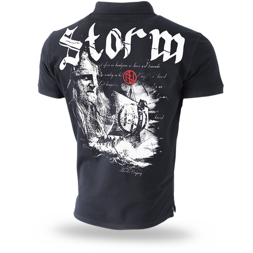 Dobermans Aggressive "STORM" TSP151 Polo Shirt - Black