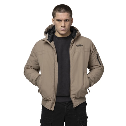 PIT BULL "Balboa II" winter jacket - dark sand