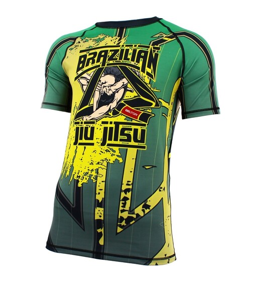 Rashguard BJJ krótki rękaw Beltor Brazilian Jiu Jitsu