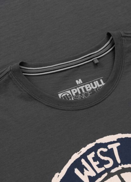 Koszulka męska PIT BULL "SAN DIEGO SUN" - grafitowy