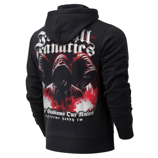 Bluza z kapturem Extreme Hobby "FANATICS" - czarna