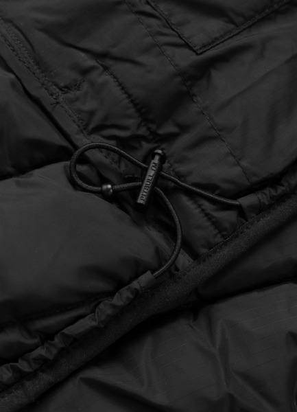 Kurtka zimowa pikowana z kapturem PIT BULL "SEACOAST III" - czarny