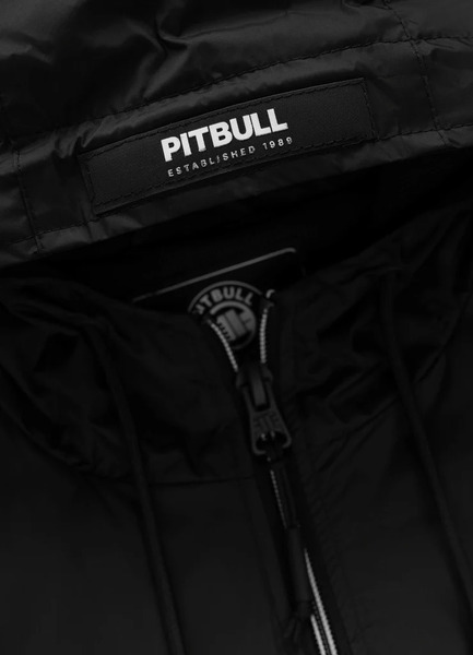 Kurtka przejściowa PIT BULL "Athletic Logo II" - czarna