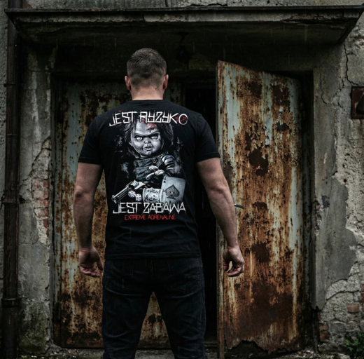 Koszulka Extreme Adrenaline "Jest ryzyko jest zabawa!"