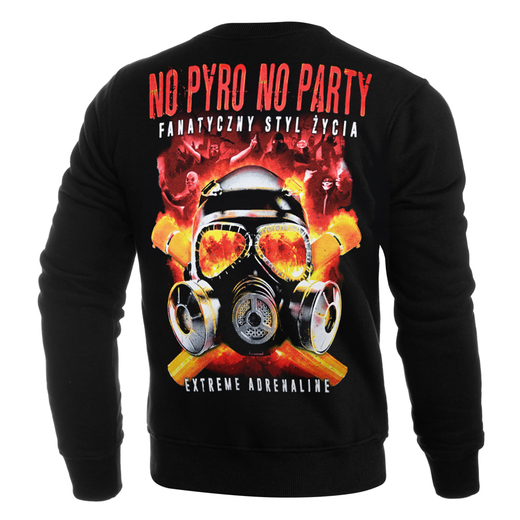 Extreme Adrenaline Sweatshirt &quot;No pyro no party!&quot;