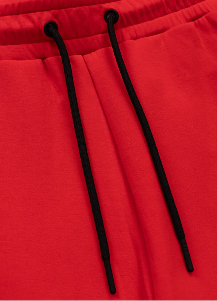  PIT BULL men&#39;s sweatpants &quot;DOGWOOD POCKET&quot; - red fluo