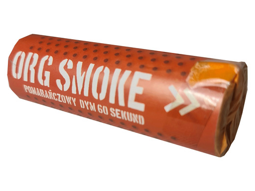 Świeca dymna SMOKE - pomarańczowy