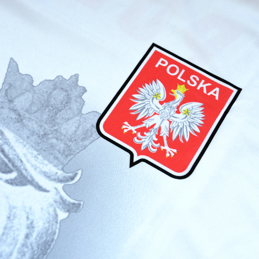 "Polska" football shirt - white