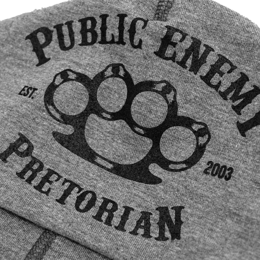 Beanie Pretorian "Public Enemy" - grey 
