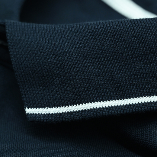 Koszulka polo Pretorian Line "P" 3D - granatowa