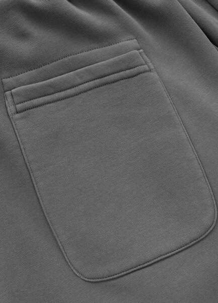 WASHED PIT BULL "LANCASTER II" Men's Sweat Shorts - Gray