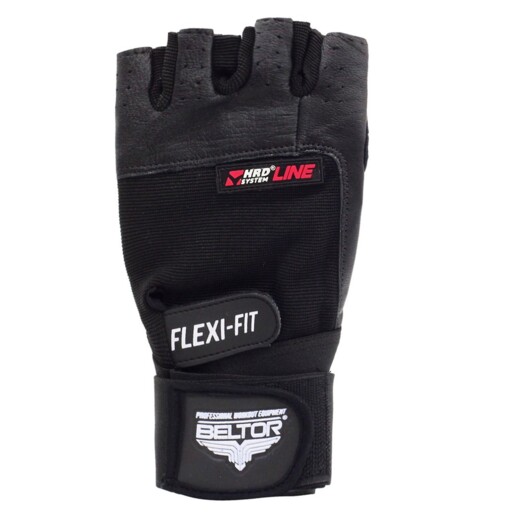 Rękawiczki treningowe skórzane Beltor "Flexi Fit" usztywnienie nadgarstka