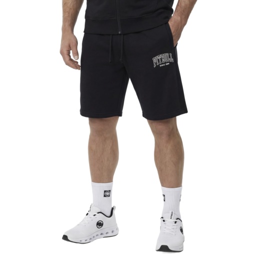 PIT BULL "BADGER" Men's Sweat Shorts - Black