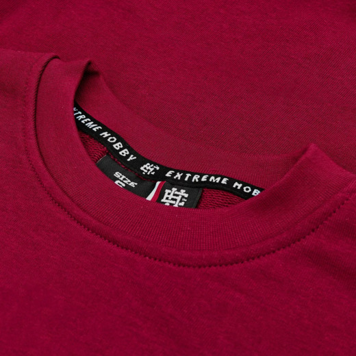 Extreme Hobby "WHEEL" Classic Sweatshirt - Burgundy