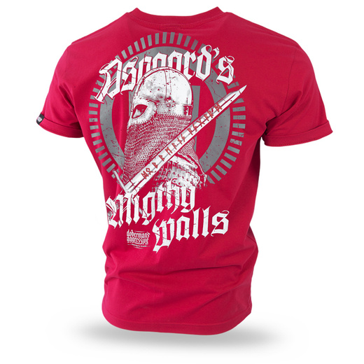 T-shirt Dobermans Aggressive &quot;ASGAARD&#39;S&quot; TS282C - red