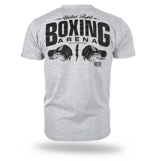Koszulka T-shirt Dobermans Aggressive "BOXING ARENA" TS393 - szara