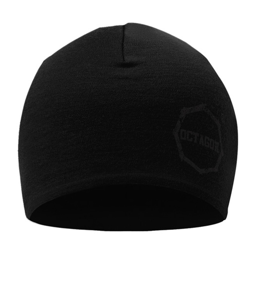 Octagon Winter Cap &quot;Small Logo Smash&quot; - black / black