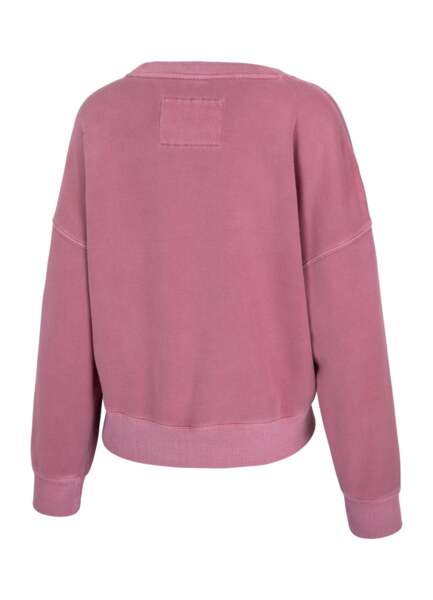 WASHED PIT BULL &quot;MANZANITA&quot; women&#39;s sweatshirt - pink