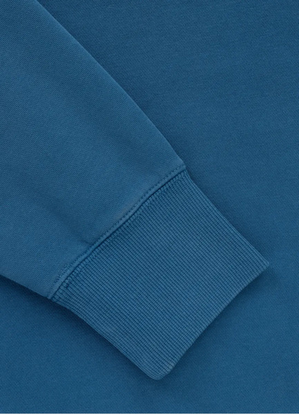 PIT BULL Washed Men&#39;s Sweatshirt &quot;Lancaster II&quot; - Blue