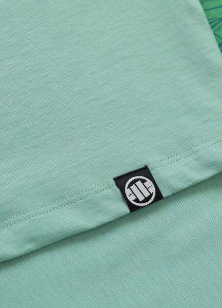 Koszulka damska Oversize PIT BULL "PLANET SURF" - miętowy