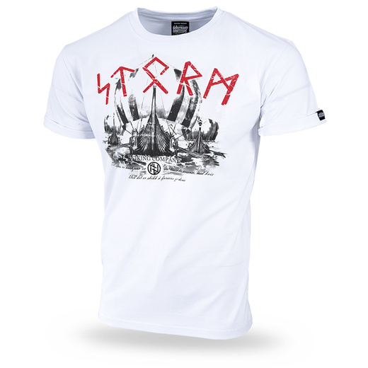 T-shirt Dobermans Aggressive &quot;INVASION&quot; TS146 - white