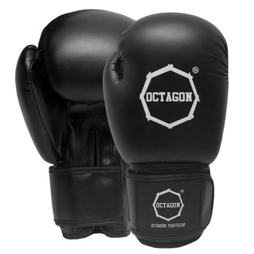 Octagon Victory P Boxing Gloves - Black/White