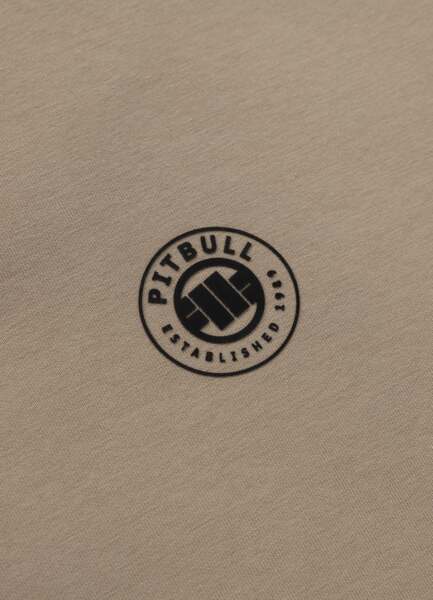 Bluza męska PIT BULL "DOGWOOD" - ciemny piaskowy