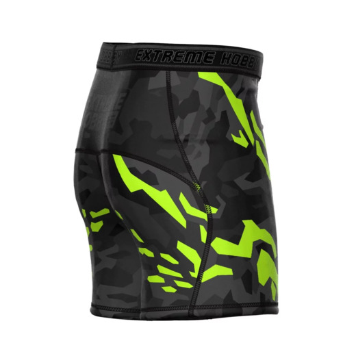 Vale Tudo Extreme Hobby Shorts | BLACK PANTHER - black/lime