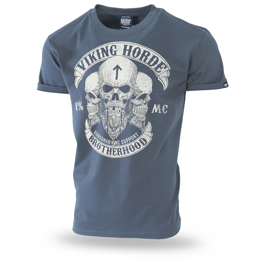 Koszulka T-shirt Dobermans Aggressive "VIKING HORDE II" TS213 - grafitowa