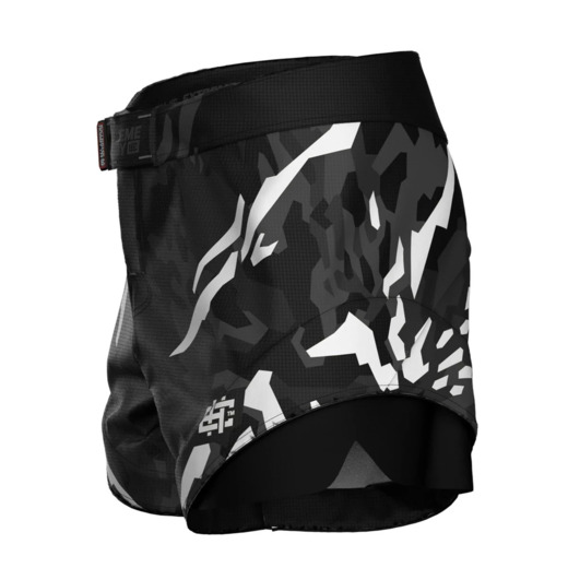 Extreme Hobby Combat Shorts | BLACK PANTHER - Black/White