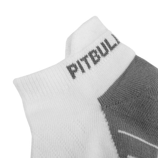 PIT BULL &quot;Lowcut&quot; socks 2 pack - white / gray
