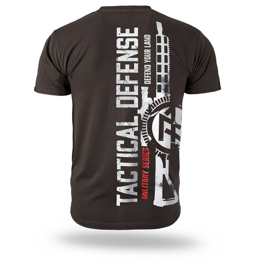 Koszulka T-shirt Dobermans Aggressive "TACTICAL DEFENSE TS399" - brązowy