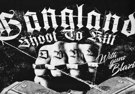 Dobermans Aggressive T-shirt &quot;Gangland TS209&quot; - black
