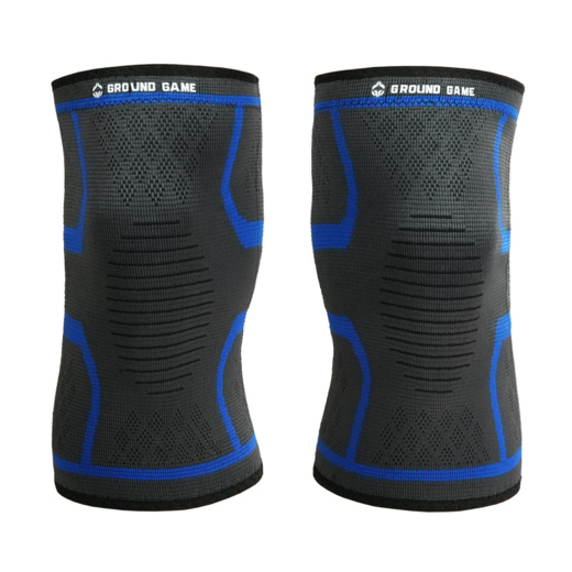 Ściągacz na kolano Ground Game "Classic" - czarno-niebieski