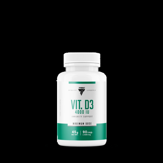 Trec Vitamin D3 4000 IU in capsules