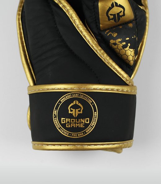 Ground Game Krav Maga &quot;Cage Gold&quot; sparring gloves