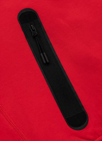 PIT BULL "DOGWOOD" Men's Hoodie - Red