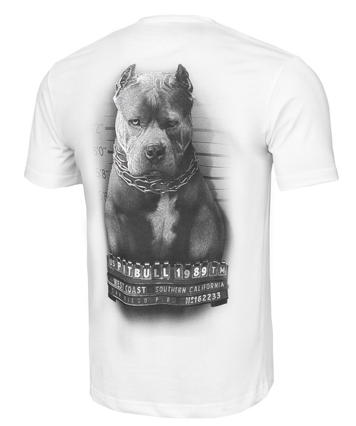 Koszulka PIT BULL "Mugshot II" - biała