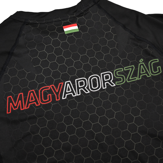 Rashguard short sleeve Pretorian "Magyarország"