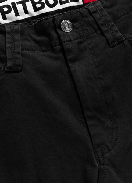 Szorty męskie bojówki PIT BULL "SCOTT" - czarny
