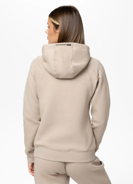 PIT BULL &quot;EXPLORY&quot; Women&#39;s Hoodie - Cappuccino