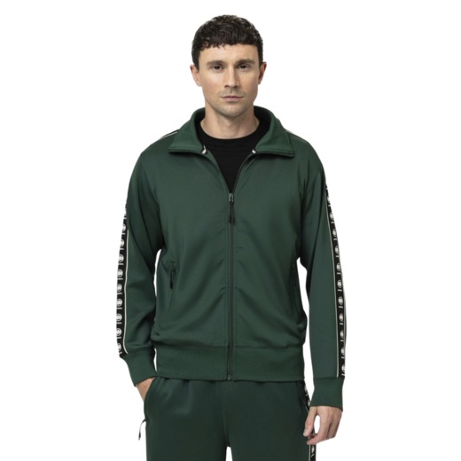 PIT BULL POWERS men's zip-up sweatshirt - green