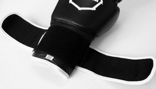 Octagon boxing gloves "AGAT" artificial leather