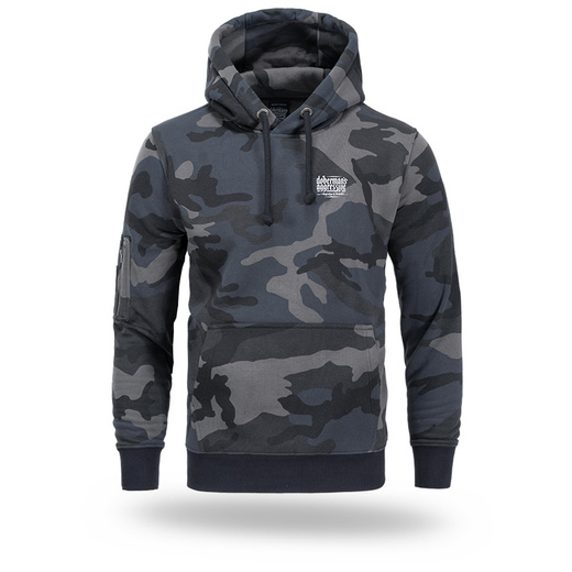 Bluza z kapturem Dobermans Aggressive "BASIC LOGO BKK357" - moro
